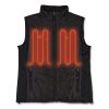 N-Ferno 6495 Rechargeable Heated Vest with Battery Power Bank, Fleece/Polyester, Large, Black, Ships in 1-3 Business Days2