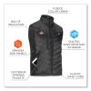 N-Ferno 6495 Rechargeable Heated Vest with Battery Power Bank, Fleece/Polyester, X-Large, Black, Ships in 1-3 Business Days9