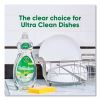 Pure + Clear Dishwashing Liquid, Unscented, 32.5 oz Bottle, 9/Carton7