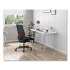 Ignition 2.0 4-Way Stretch Mid-Back Mesh Task Chair, Red Adjustable Lumbar Support, Black, Ships in 7-10 Business Days4