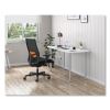 Ignition 2.0 4-Way Stretch Mid-Back Mesh Task Chair, Orange Adjustable Lumbar Support, Black, Ships in 7-10 Business Days3