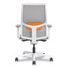 Ignition 2.0 4-Way Stretch Mid-Back Task Chair, Orange Adjustable Lumbar Support, Basalt/Fog/White, Ships in 7-10 Bus Days3