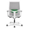 Ignition 2.0 4-Way Stretch Mid-Back Mesh Task Chair, Green Adjustable Lumbar Support, Basalt/Fog/White,Ships in 7-10 Bus Days2