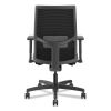 Ignition 2.0 4-Way Stretch Mid-Back Mesh Task Chair, Gray Adjustable Lumbar Support, Basalt/Black, Ships in 7-10 Bus Days2