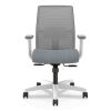 Ignition 2.0 Mid-Back Mesh Task Chair, Posture Lock, Up to 300lb, Basalt Seat, Fog Back/White Base, Ships in 7-10 Bus Days2