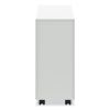 Fuse Mobile Slim Pedestal File, Left/Right, 2-Drawers: Box/File, Letter, Designer White, 10x23.25x21, Ships in 7-10 Bus Days4