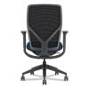 Flexion Mesh Back Chair, Supports Up to 300 lb, 14.81" to 19.7" Seat Ht, Navy Seat, Black Back/Base, Ships in 7-10 Bus Days2