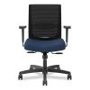 Convergence Mid-Back Task Chair, Up to 275lb, 16.5" to 21" Seat Ht, Navy Seat, Black Back/Frame, Ships in 7-10 Bus Days2