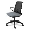 Cliq Office Chair, Supports Up to 300 lb, 17" to 22" Seat Height, Basalt Seat/Black Back/Base, Ships in 7-10 Business Days11