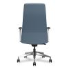 Cofi Executive High Back Chair, Supports up to 300 lb, Nimbus Seat/Back, Polished Aluminum Base, Ships in 7-10 Business Days2