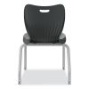 SmartLink Four-Leg Chair, Up to 275 lb, 16" Seat Height, Lava Seat/Back, Platinum Base, 4/Carton, Ships in 7-10 Bus Days3