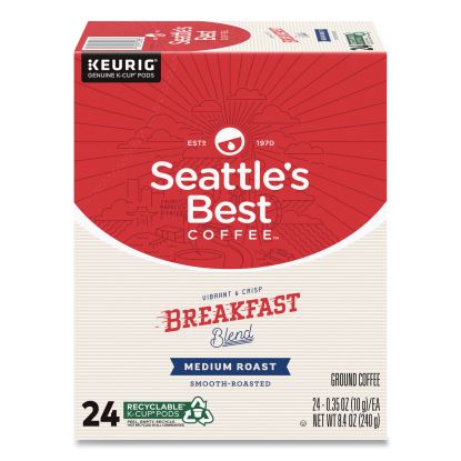 Breakfast Blend Coffee K-Cups, 24/Box1