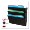 EZ Link Stackable DocuPocket, 3 Sections, Legal Size, 16.25 x 4 x 19, Black, Ships in 4-6 Business Days4