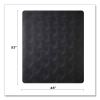 Economat Hard Floor Chair Mat, Rectangular, 45 x 53, Black, Ships in 4-6 Business Days4