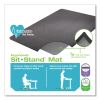 Ergonomic Sit Stand Mat, 48 x 36, Black, 25/Pallet, Ships in 4-6 Business Days6