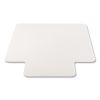 EconoMat Antimicrobial Chair Mat, Lipped, 36 x 48, Clear, Ships in 4-6 Business Days2