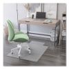 EconoMat Antimicrobial Chair Mat, Lipped, 36 x 48, Clear, Ships in 4-6 Business Days6