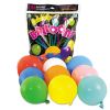 Balloons, 12", Helium Quality Latex, 12 Assorted Colors, 144/Pack3