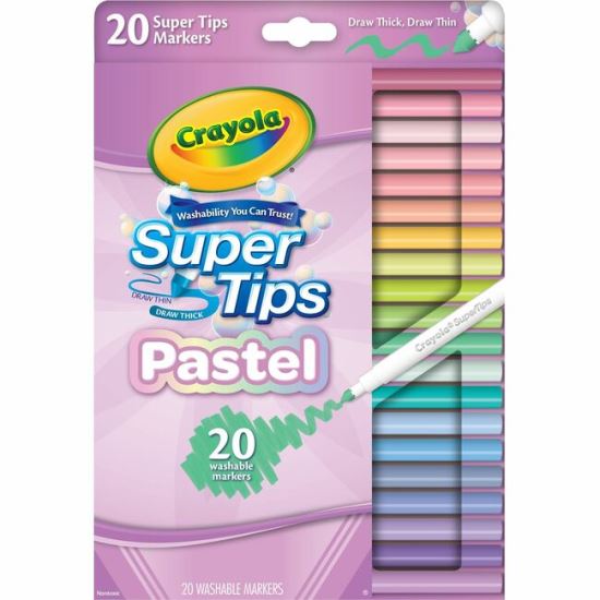 Crayola SuperTips Washable Markers1
