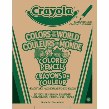 Crayola Colors of the World Colored Pencils1