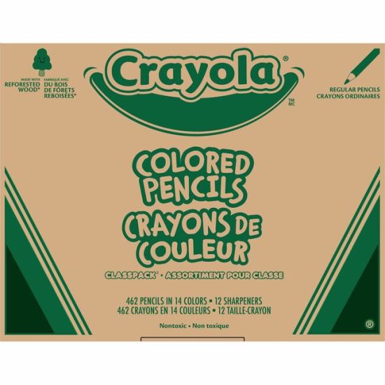 Crayola 462-Piece Class Pack Colored Pencils1