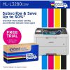 Brother HL-L3280CDW Wireless Compact Digital Color Printer with Laser Quality Output, Duplex and Mobile Printing & Ethernet7