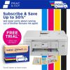 Brother MFC-J1800DW Wireless Inkjet Multifunction Printer - Color6