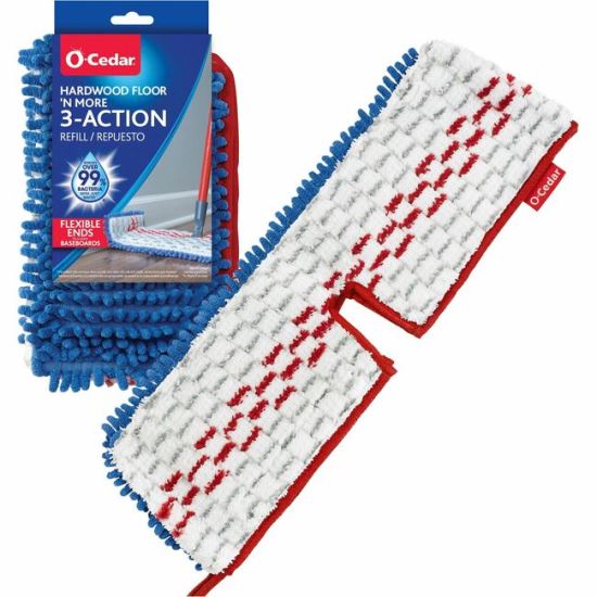 O-Cedar Hardwood Floor 'N More 3-Action Mop Refill1