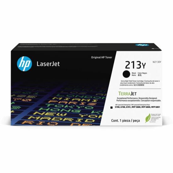 HP 213Y Original Laser Toner Cartridge - Black Pack1