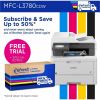 Brother MFC-L3780CDW Wireless Digital Color All-in-One Printer with Laser Quality Output, Copy, Scan, and Fax, Single Pass Duplex Copy and Scan, Duplex and Mobile Printing, Gigabit Ethernet8