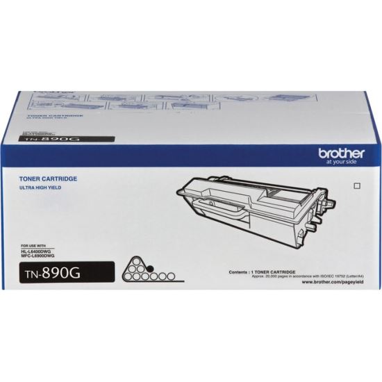 Brother TN890G TAA-Compliant Ultra High-yield Black Toner Cartridge1