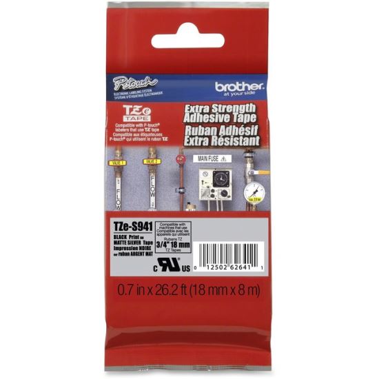 Brother Extra Strength Adhesive 3/4" Lamntd Tapes1