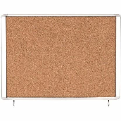 MasterVision Water-Resistant Enclosed Corkboard1