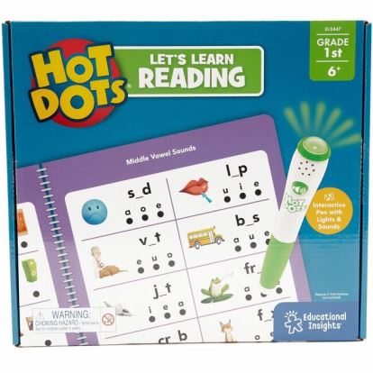 Hot Dots First Grade Activity Set Interactive Printed Book1