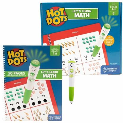 Educational Insights Let's Learn Math - 1st Grade Interactive Printed Book1