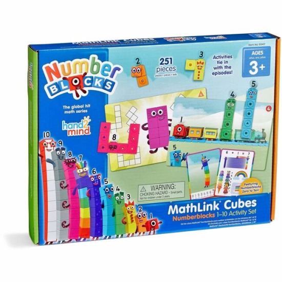 Learning Resources MathLinks Cubes Early Activity Set1