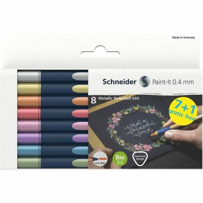 Schneider Metallic Rollerball Pens1