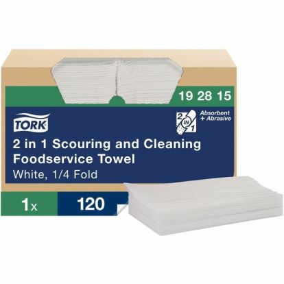 Tork 2-in-1 Scouring/Cleaning Foodservice Towels1