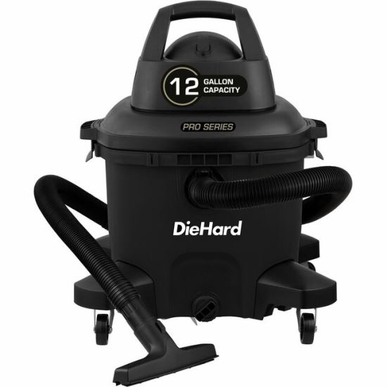 DieHard 12-Gallon 6 HP Pro Series Wet/Dry Vacuum1