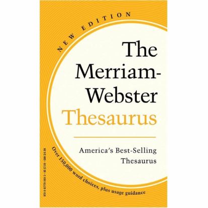 Merriam-Webster Paperback Thesaurus Printed Book1