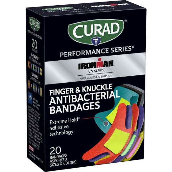 Curad Finger/Knuckle Antibacterial Bandage1