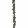 National Tree Decorative Garland - Red, Clear2