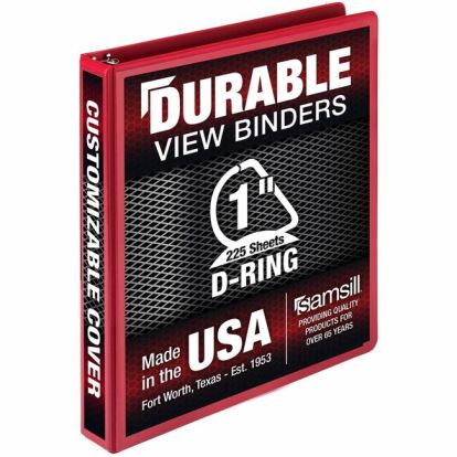 Samsill Durable Three-Ring View Binder1