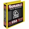 Samsill Durable Three-Ring View Binder1