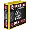 Samsill Durable Three-Ring View Binder1