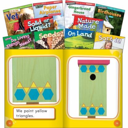 Shell Education Exploring STEM Kindergarten 10-Book Set Printed Book1