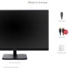 ViewSonic VA2256-MHD 22 Inch IPS 1080p Monitor with Ultra-Thin Bezels, HDMI, DisplayPort and VGA Inputs for Home and Office13