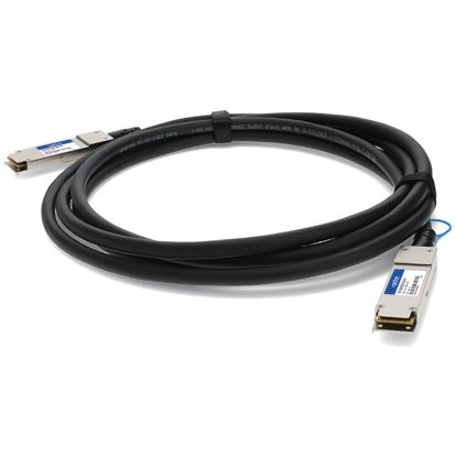 AddOn Networks MCP1600-C00AE30N-AO InfiniBand cable 19.7" (0.5 m) QSFP28 Black, Silver1