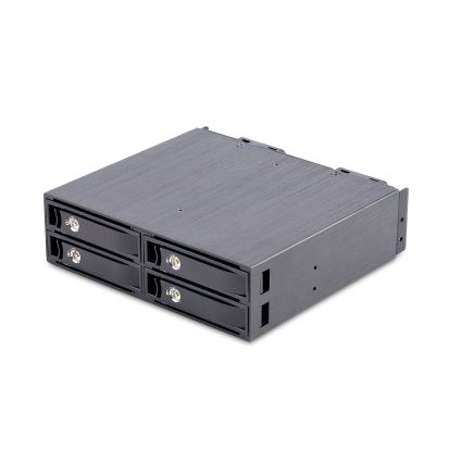 StarTech.com 4U2525-SAS-BACKPLANE drive bay panel 5.25" Storage drive tray Black1