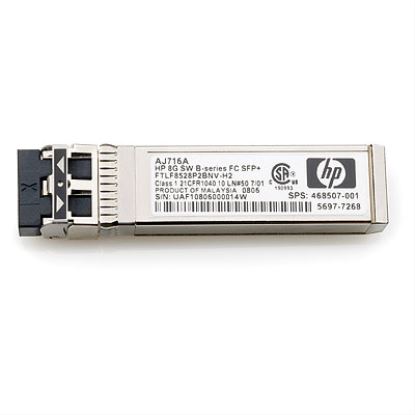 HPE 8Gb Shortwave B-series Fibre Channel 1 Pack SFP+ Transceiver network transceiver module 8000 Mbit/s SFP+1